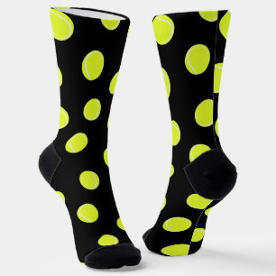 Tennisbal Patterned Zwart Sokken