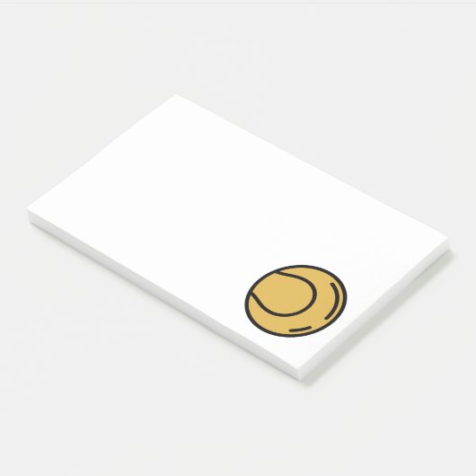 tennisbal post-it® notes (Schuin)