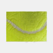 Tennisbal print patroon achtergrond fleece deken (Voorkant (Horizontaal))