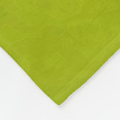 Tennisbal print patroon achtergrond fleece deken (Hoek)