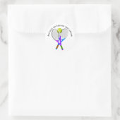 Tennisbal, Rackets Ronde Sticker (Tas)