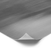 Tennisbal reflectie op natte baan poster (Hoek)