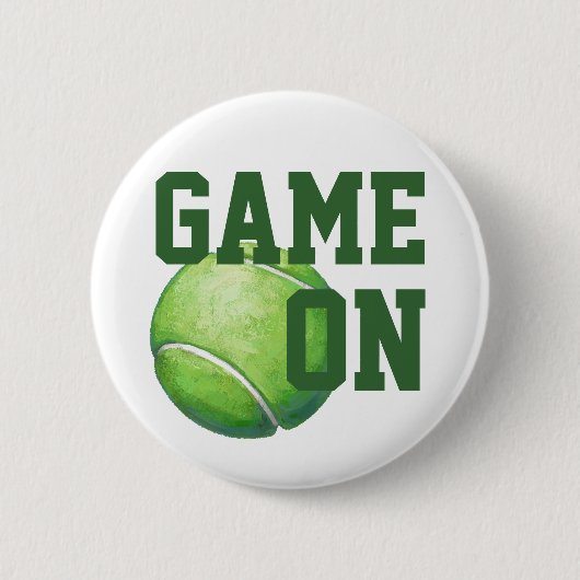Tennisbal Ronde Button 5,7 Cm (Voorkant)