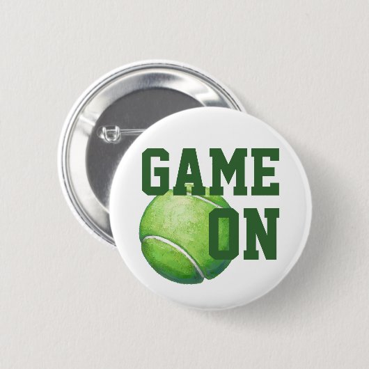 Tennisbal Ronde Button 5,7 Cm (Voorkant /achterkant)