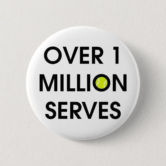 Tennisbal Ronde Button 5,7 Cm (Voorkant)