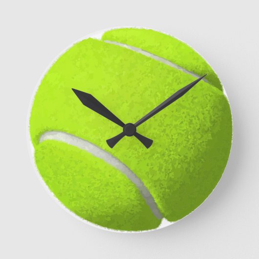 tennisbal ronde klok (Voorkant)