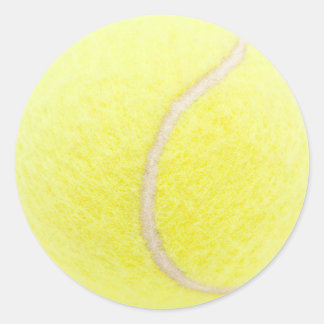 Tennisbal Ronde Sticker