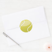 Tennisbal Ronde Sticker (Envelop)