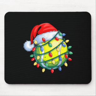 Tennisbal Santa Hat Mannen Vrouwen Kerst Tennis X Muismat