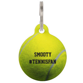 Tennisbal schattig huisdier huisdierpenning
