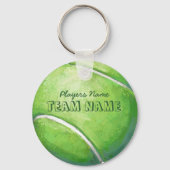 Tennisbal Sleutelhanger (Voorkant)