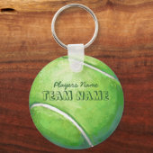 Tennisbal Sleutelhanger (Voorkant)