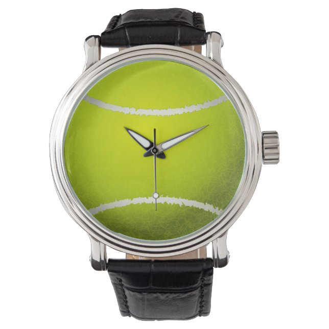 Tennisbal sporten ontwerp horloge (Voorkant)