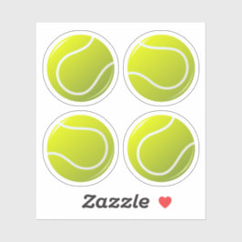 Tennisbal stickers