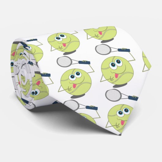 Tennisbal Stropdas (Opgerold)