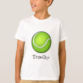 Tennisbal T-shirt (Voorkant)