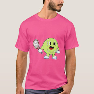 Tennisbal Tennis Racket Sport T-shirt