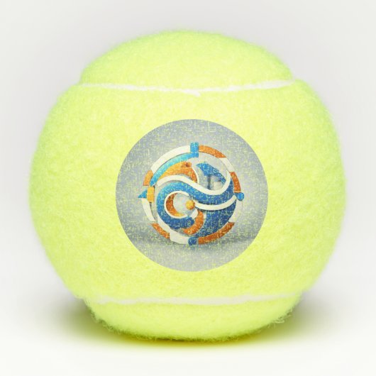 tennisbal tennisballen (Voorkant)