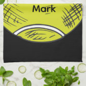 Tennisbal theedoek (Gevouwen)