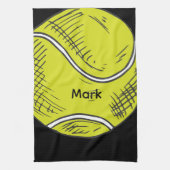 Tennisbal theedoek (Verticaal)