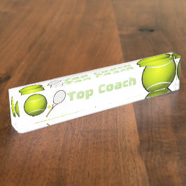 tennisbal veld spel team speler toernooi naambordje