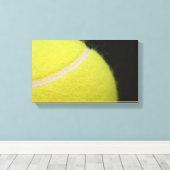 Tennisbal Verpakt Canvas Afdruk (Insitu (Houten vloer))