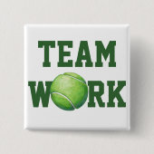 Tennisbal Vierkante Button 5,1 Cm (Voorkant)