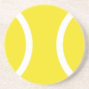 Tennisbal zandsteen drink onderzetter