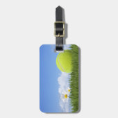 Tennisballen Bagagelabel (Voorkant verticaal)