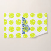 Tennisballen Gepersonaliseerde Naam Sport Handdoek (Handdoek)