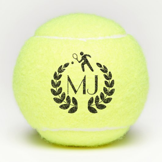 Tennisballen met gepersonaliseerd logo (Voorkant)