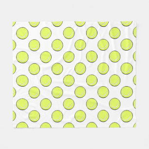 Tennisballen Naadloos Patroon \ Fleece Deken