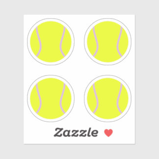 Tennisballen pack sticker