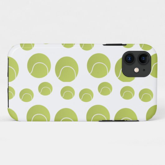 tennisballen patroon Case-Mate iPhone case (Achterkant (horizontaal))