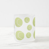 tennisballen patroon matglas koffiemok (Center)