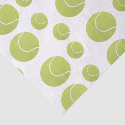 tennisballen patroon tissuepapier (Detail)