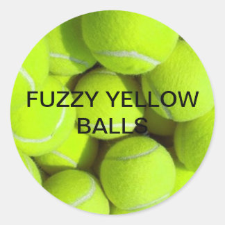 Tennisballen Sticker