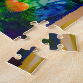 Tennisballen tijdens de viering legpuzzel (Zijkant)