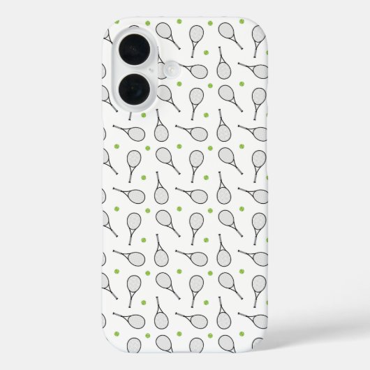 Tennisbalpatroon Case-Mate iPhone Case (Achterkant)