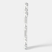 Tennisbalpatroon Case-Mate iPhone Case (Achterkant / Rechts)