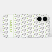 Tennisbalpatroon Case-Mate iPhone Case (Achterkant (horizontaal))