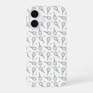 Tennisbalpatroon iPhone 16 Hoesje