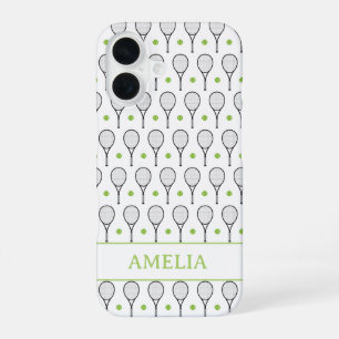 Tennisbalpatroon iPhone 16 Hoesje