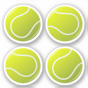 Tennisbalstickers Sticker