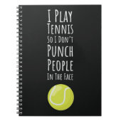 Tenniscadeaus voor haar speler Meisje Vrouwen Spor Notitieboek (Voorkant)
