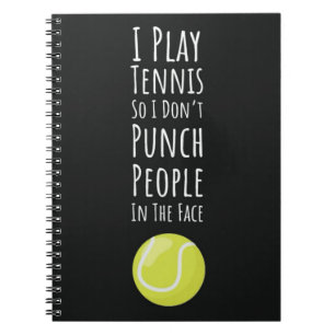Tenniscadeaus voor haar speler Meisje Vrouwen Spor Notitieboek