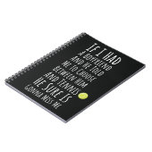 Tenniscadeaus voor meisjes Haar Kinder meisjesspel Notitieboek (Linkerzijde)