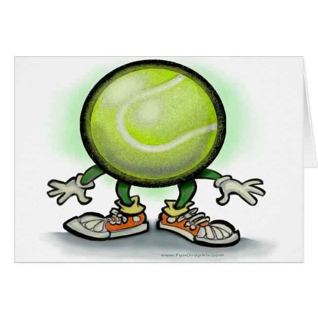TennisCard (Voorkant Horizontaal)