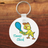 tennischick sleutelhanger (Voorkant)
