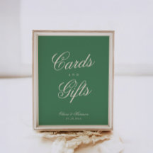 Tennisclub Groen Preppy Kaarten en Cadeaus Bord